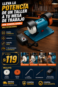 MINI ESMERILADORA MULTIFUNCIONAL